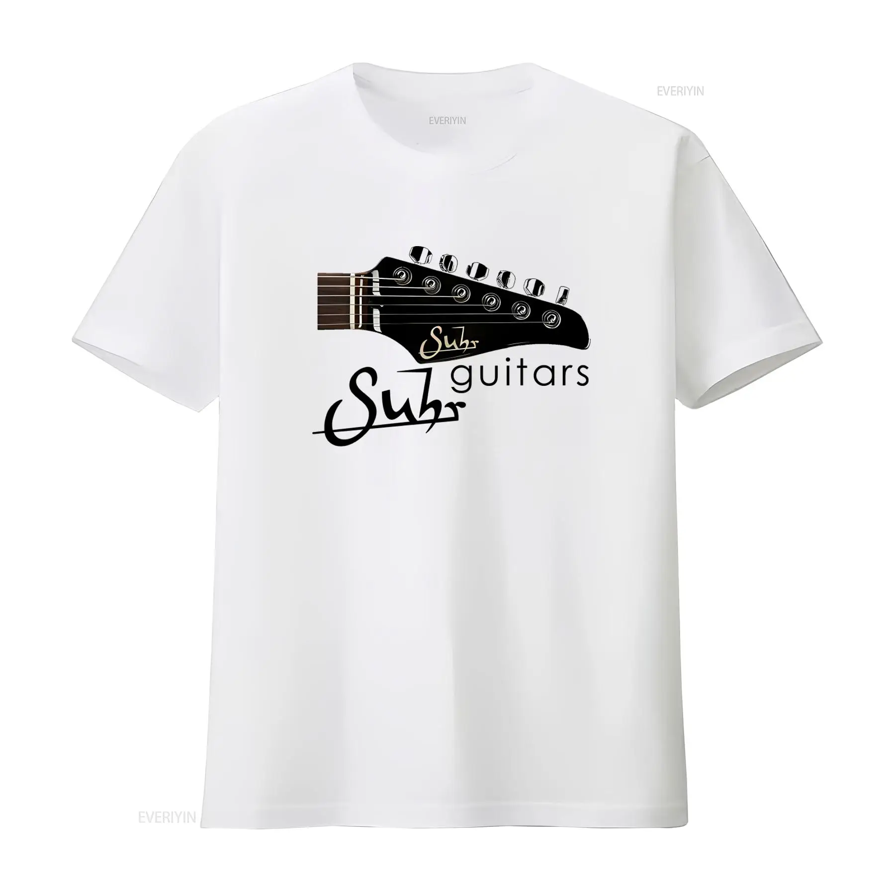 Vintage Fashion Logos - Suhr Guitars ロゴプリント T シャツ ロック音楽愛好家向け