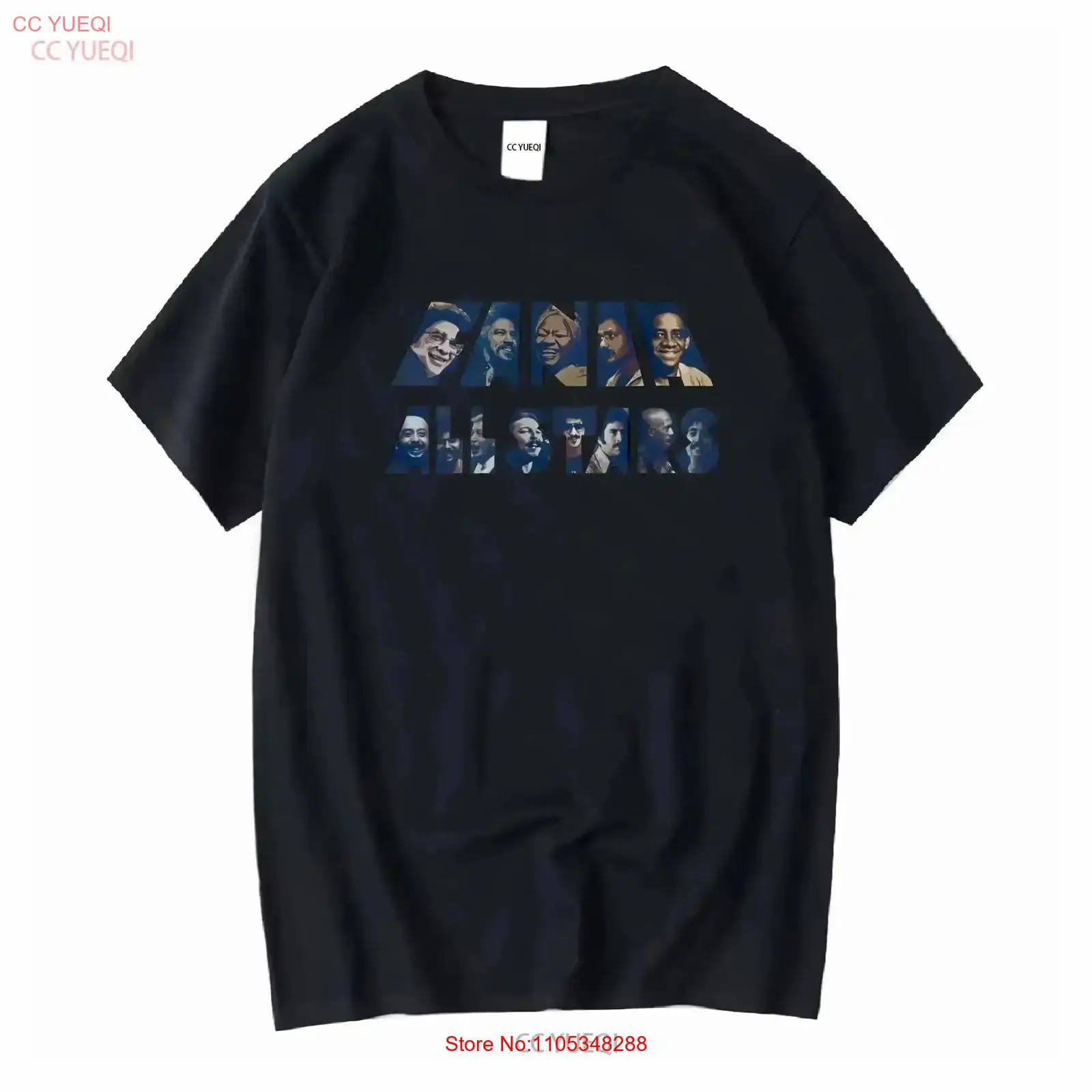 Vintage Fashion La - ファニアオールスターズTシャツ サルサ カミセタス エストレアス デ ラ