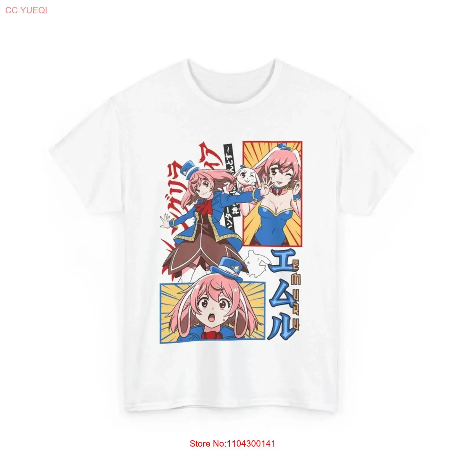 Vintage Fashion La - シャングリ・ラ フロンティア バニー Tシャツ アニメ マンガ