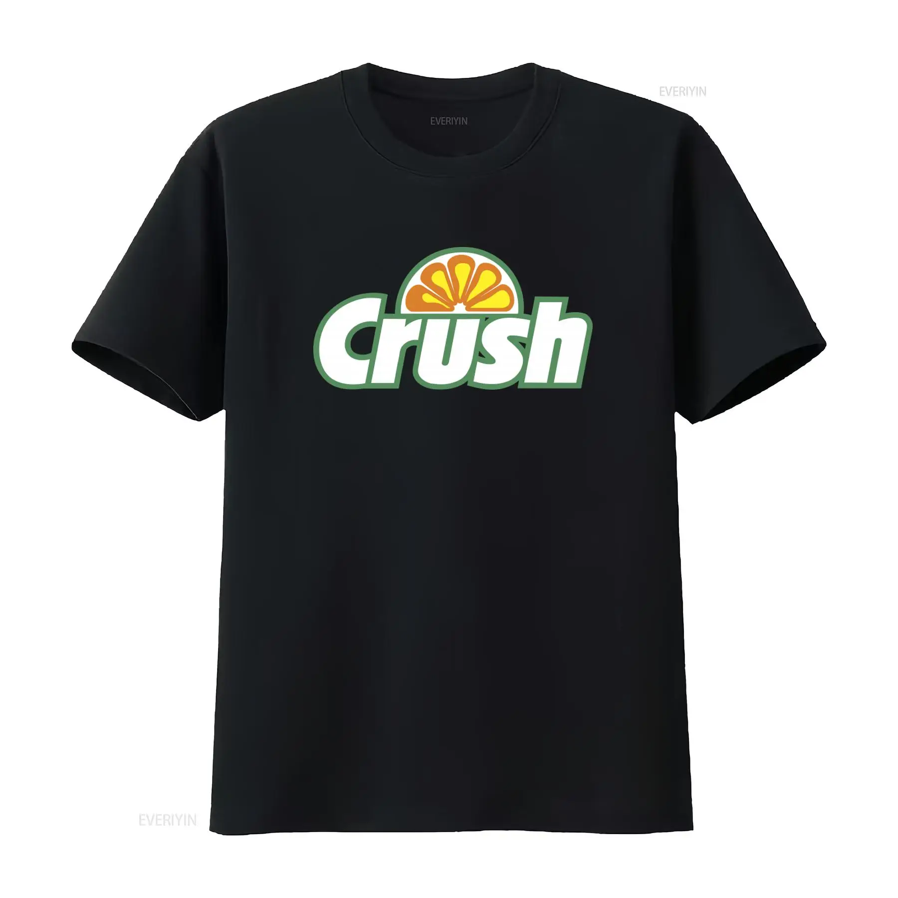 Vintage Fashion Logos - レトロスタイル オレンジクラッシュ ロゴTシャツ メンズ＆レディース ヴィンテージウォッシュ加工 オム