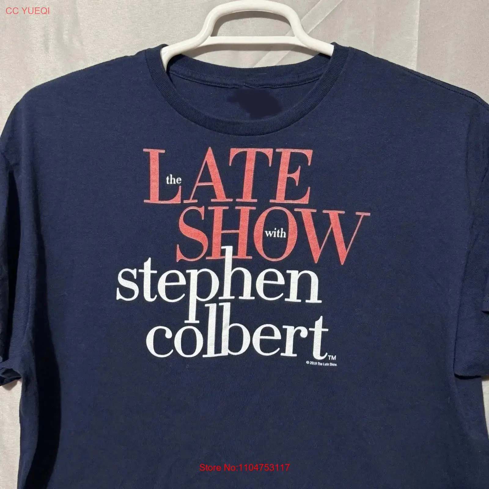 Vintage Fashion Show - ザ・ラテ・ショー・ウィズ・スティーブン・コルベール Tシャツ ヴィンテージ ウォッシュド オム ストリートウェア