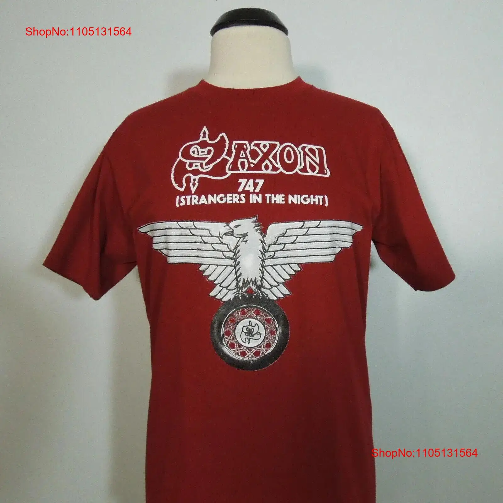 Vintage Fashion Logos - サクソン 747 ストレンジャーズ イン ザ ナイト