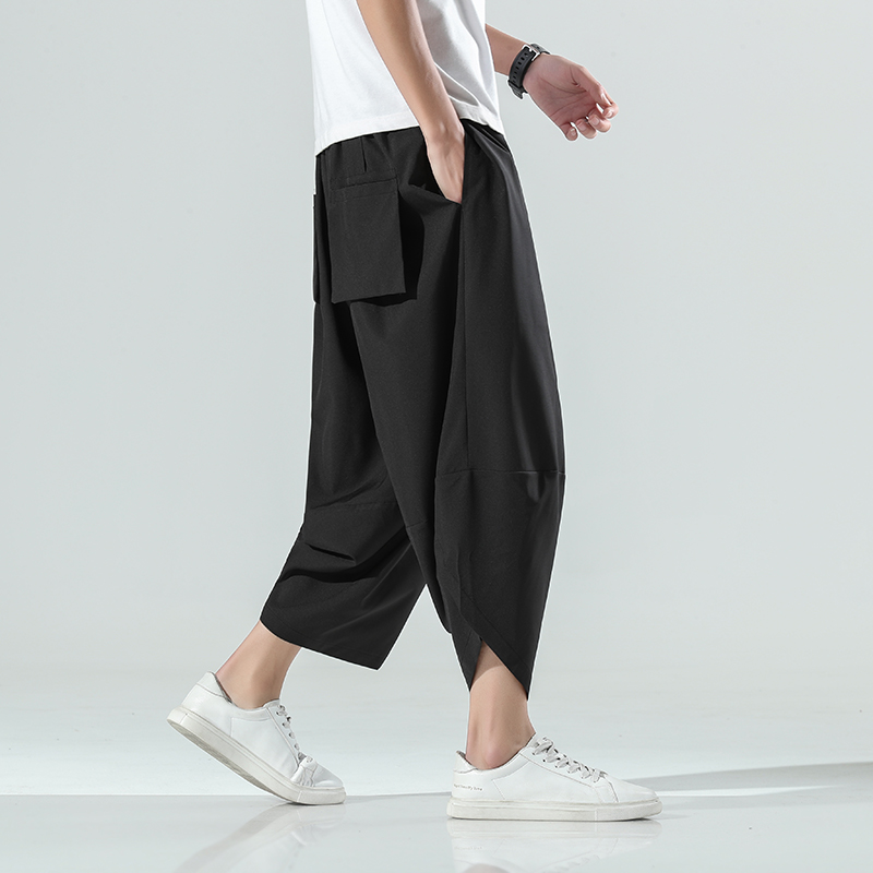 2025年夏 メンズ 中華風 ハーレムパンツ メンズ 原宿系 - Retro Track Pant のレビューと価格