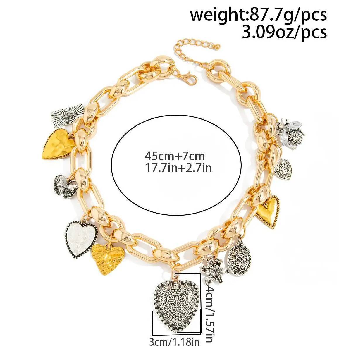 IngeSight.Z ​ ヴィンテージハートフラワーペンダ - Z Vintage Fashion のレビューと価格