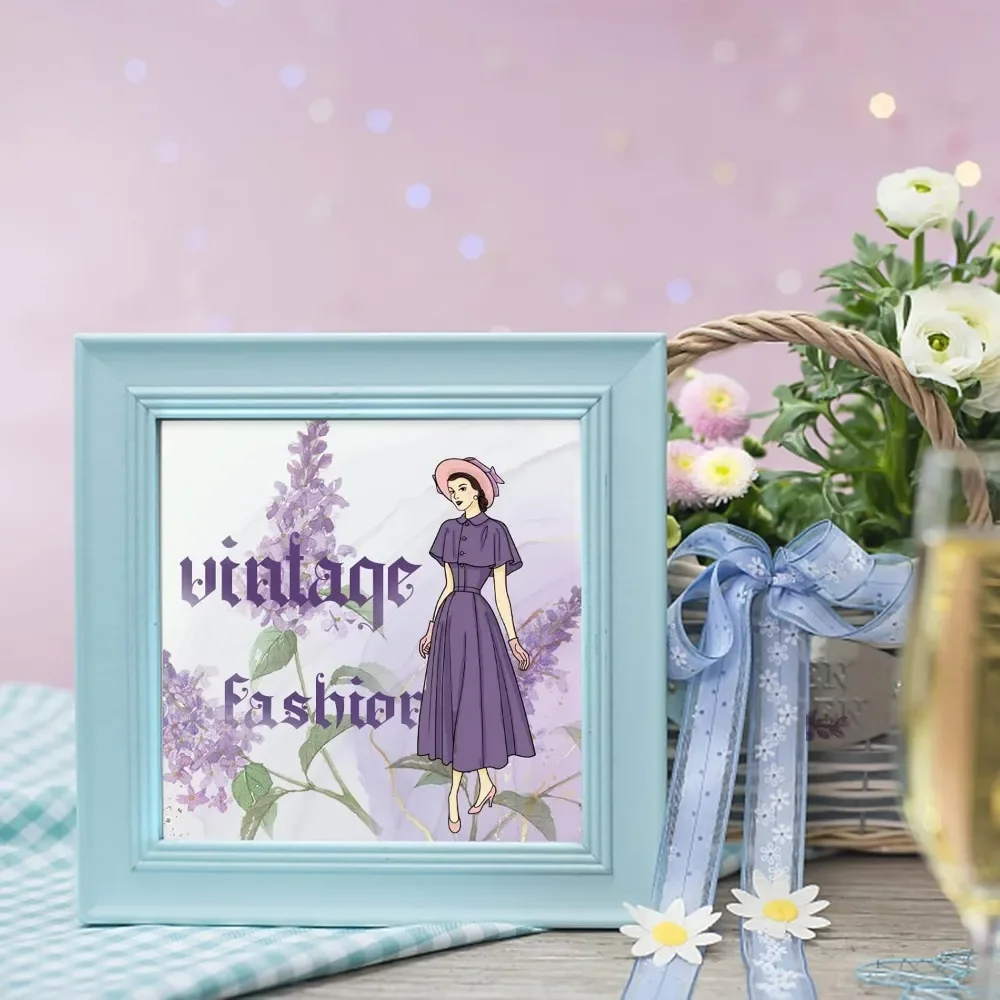 透明なシリコンクリアスタンプ、女性とヴィンテージのドレス、ス - Vintage Fashion Journal のレビューと価格