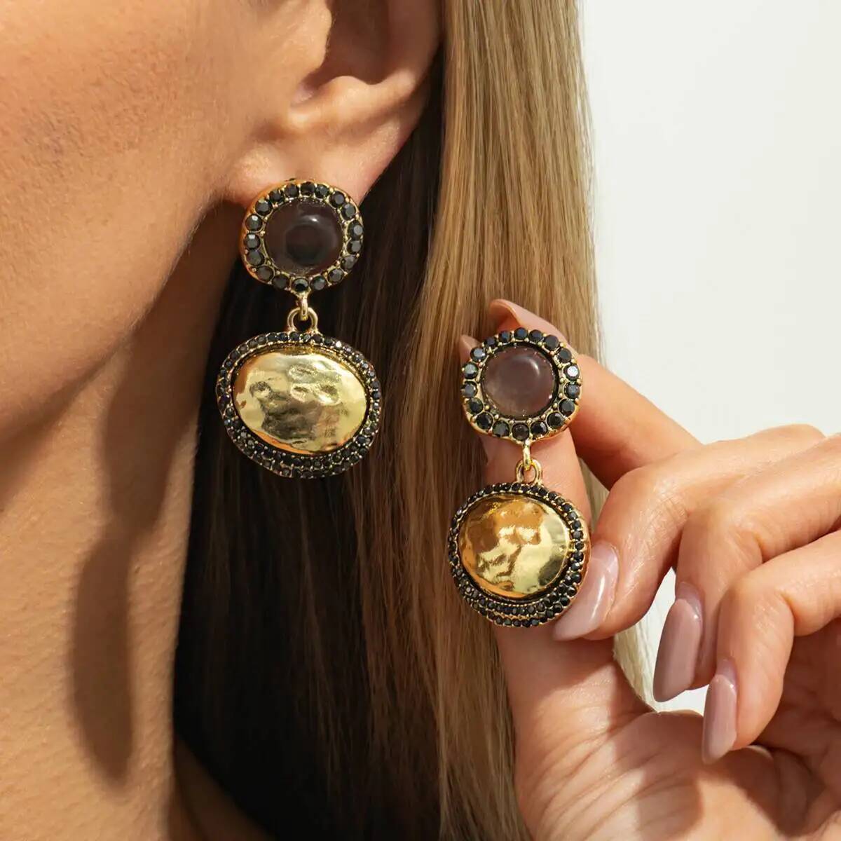 IngeSight.Z 新しいトレンディな幾何学的なオーバル - Z Vintage Fashion のレビューと価格