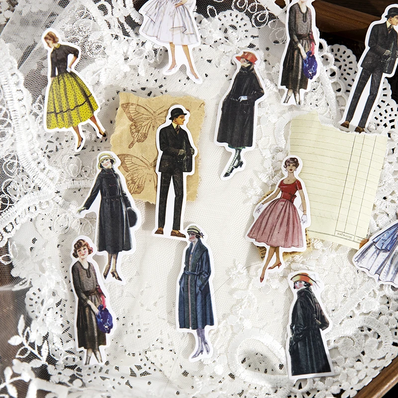 30 個ヴィンテージレディースジェントルマンステッカージャン - Vintage Fashion Journal のレビューと価格