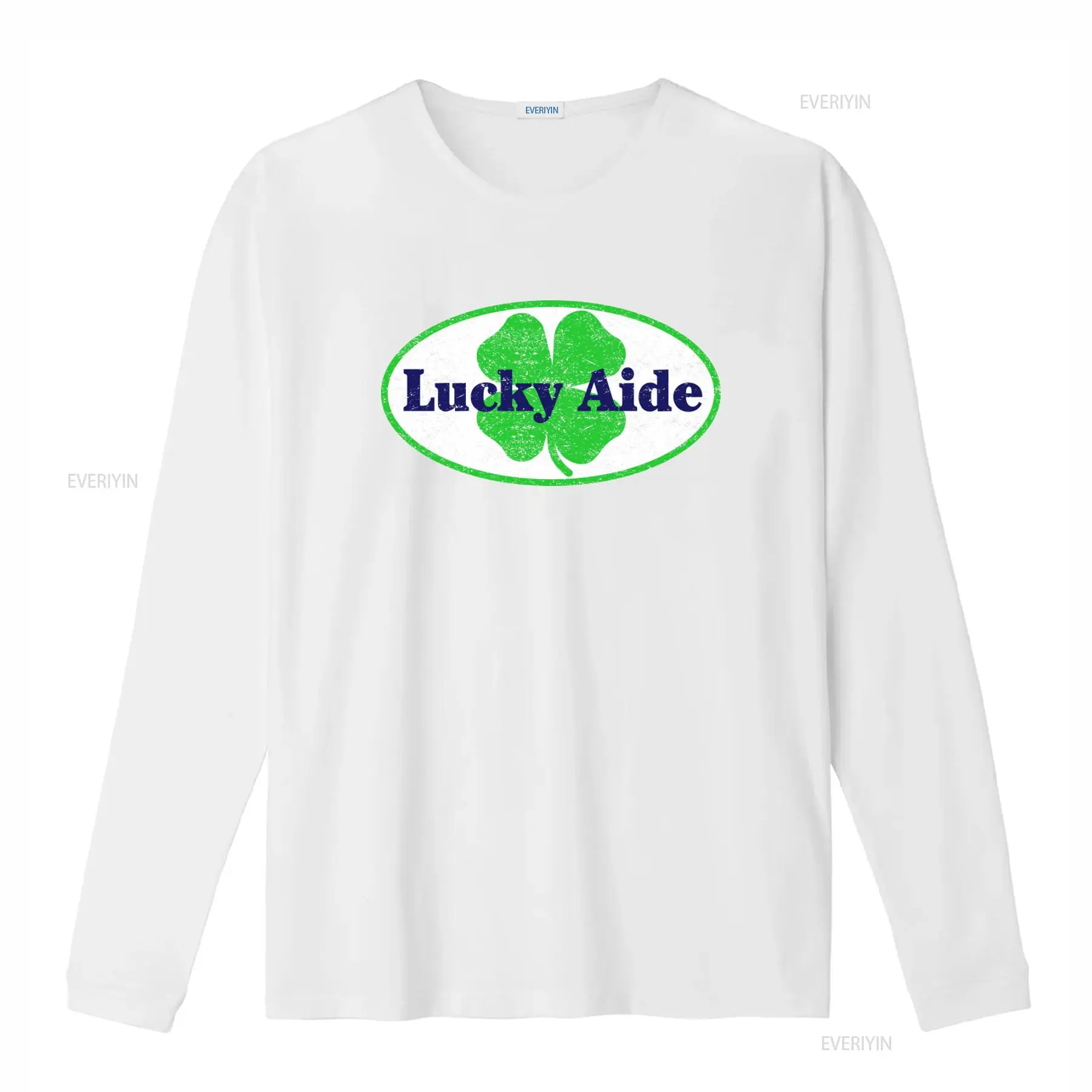 ラッキーエイド Tシャツ、中央にマルコムシンボルの会社ロゴが - Vintage Fashion Logos のレビューと価格