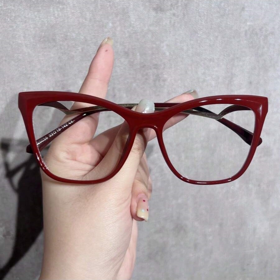 1 個の女性用ファッショナブルなプレーンメガネ新しいヴィンテ - Vintage Fashion Looks のレビューと価格