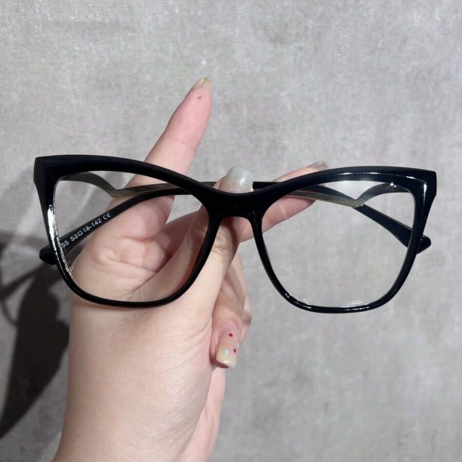 1 個の女性用ファッショナブルなプレーンメガネ新しいヴィンテ - Vintage Fashion Looks のレビューと価格