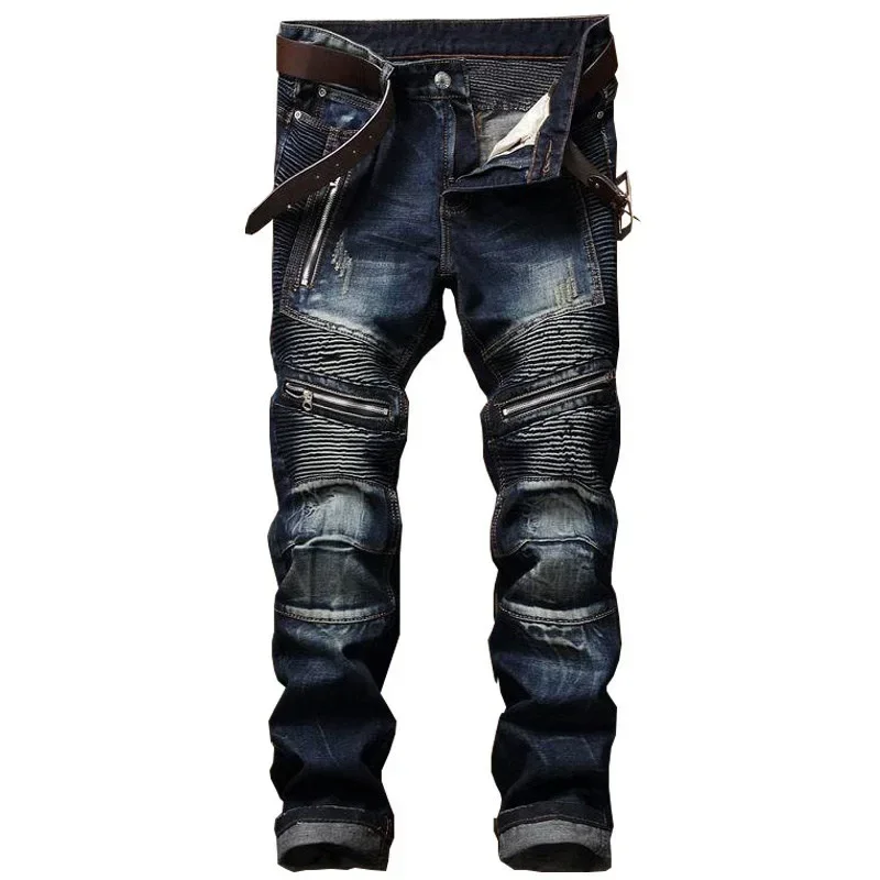 パンクストリートスタイルリッピングスキニージーンズ男性ヴィン - Retro Track Pant のレビューと価格